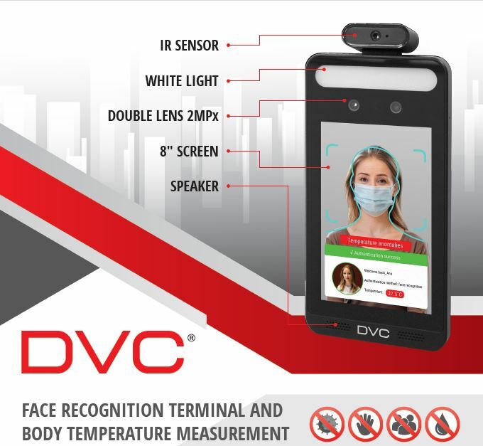 <span style="font-weight: bold;">Терминал за измерване на телесната температура с камера </span>